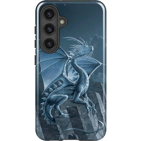 Silver Dragon by Vincent Hie Galaxy S24 Impact Case